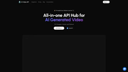 AI Video API