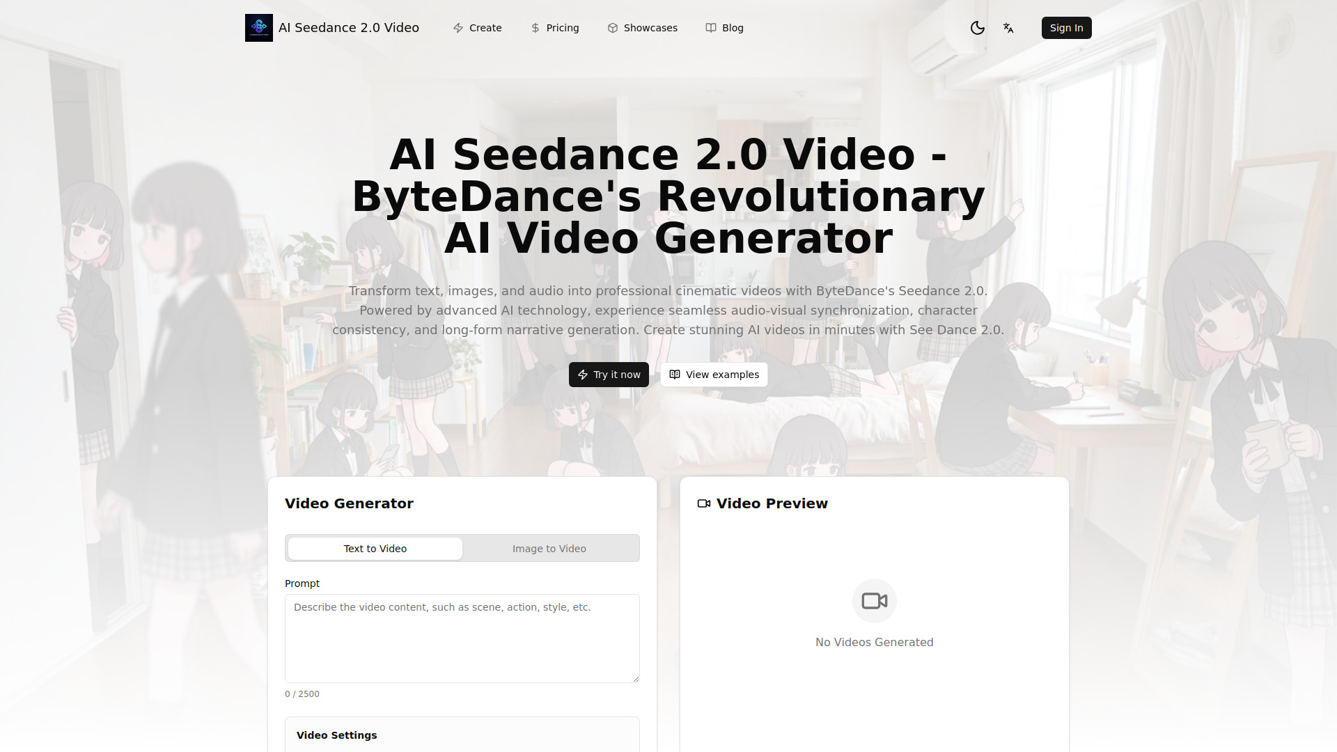 AI Seedance 2.0 Video