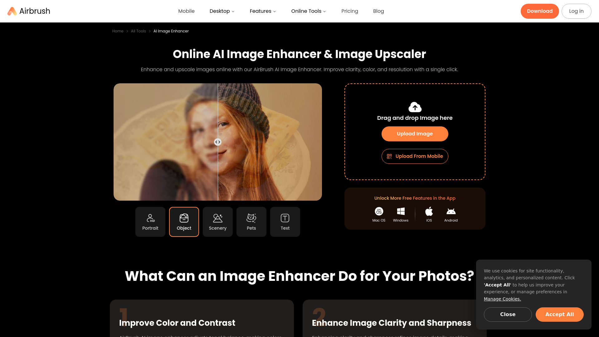 Airbrush AI Image Enhancer