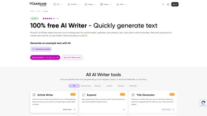 AI Writer by Picsart