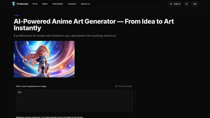 Problembo Anime Generator