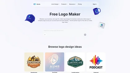 Arvin AI Logo Maker