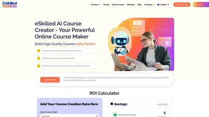 Eskilled ai course creator