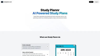 StudyPlannr