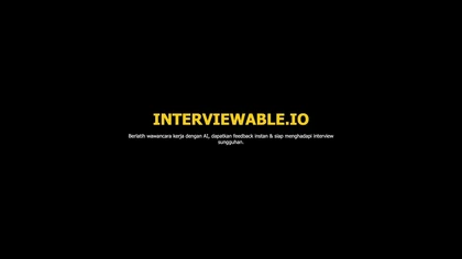 Interviewable