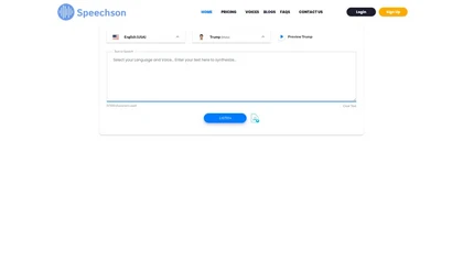 Speechson