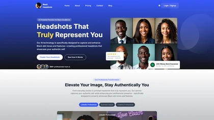Black Headshots AI